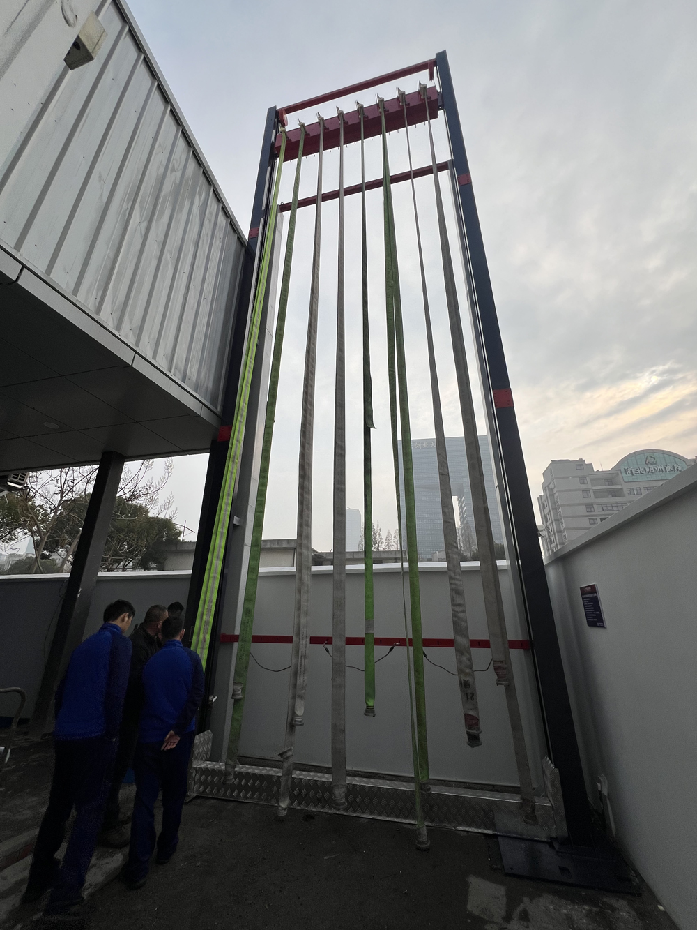消防水帶自動晾曬收卷機(jī)
